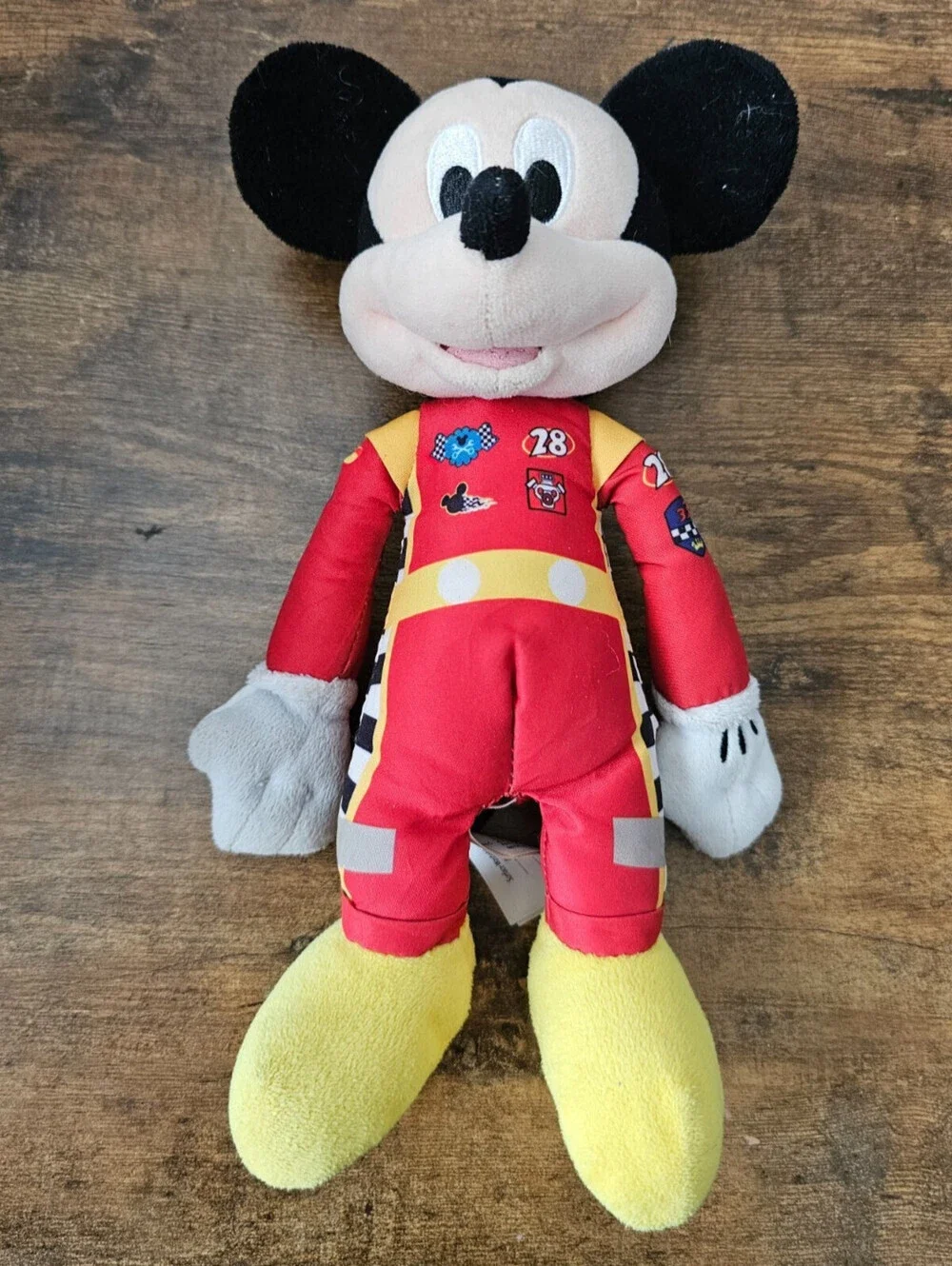 Disney Junior Mickey And The Roadster Racers Plush -Mickey Mouse 10 Inch